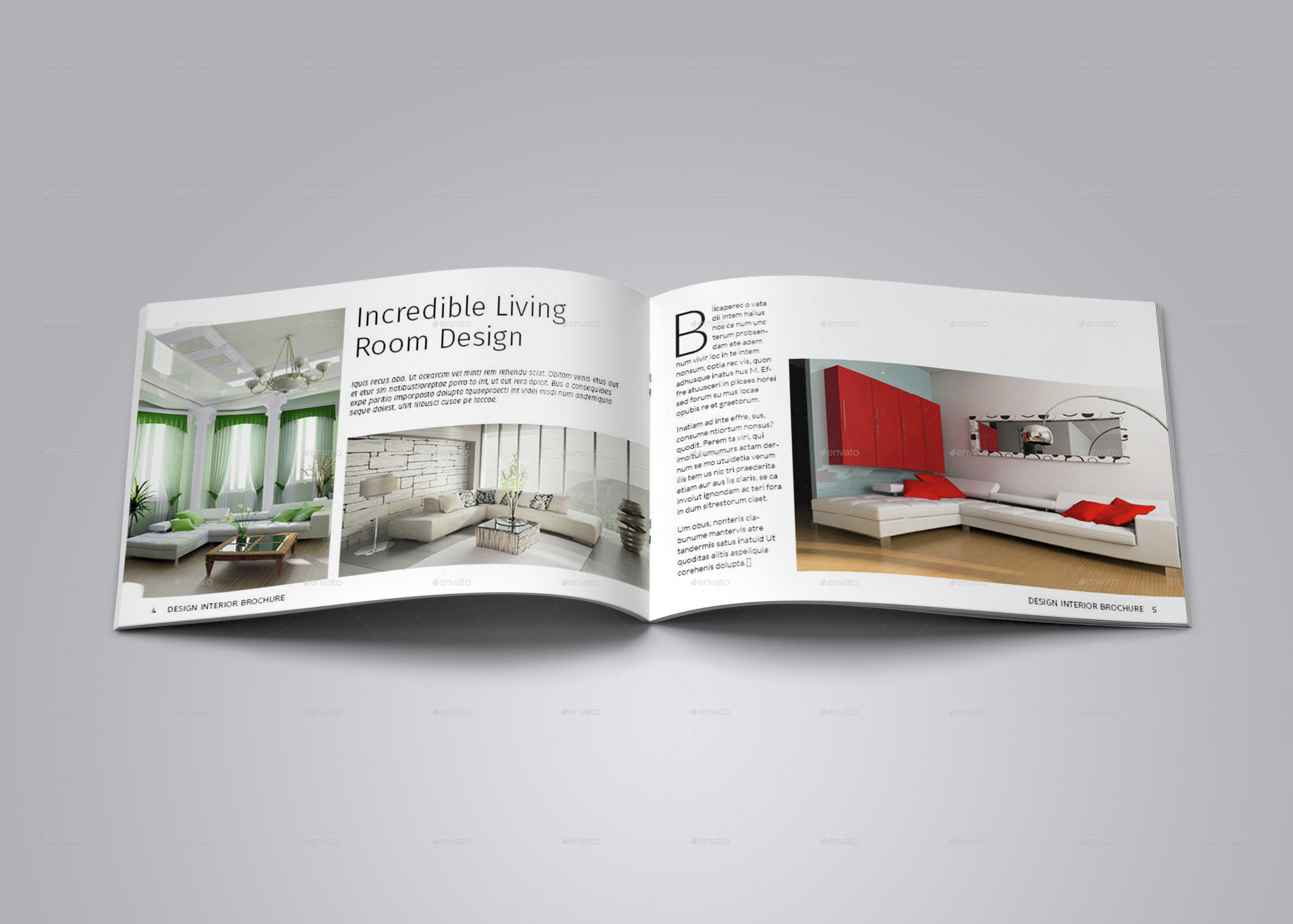 A5 Interior Brochure & Catalog Template, Print Templates GraphicRiver